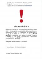ZÁKAZ NÁVŠTĚV V DPS LUDMILA SMOLKOV OD 23.9.2020 1