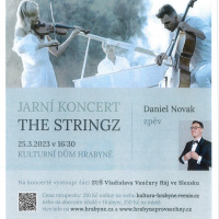 Jarní koncert THE STRINGZ 25.3.2023 16:30 KD Hrabyně  1
