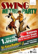 SWING RETRO PÁRTY NA SLEZSKÉM GRUNTĚ 1.3.2019 OD 20:00 1